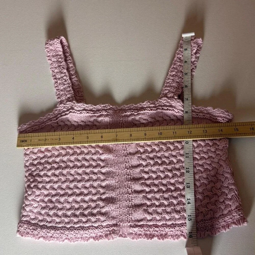Hollister‎ Softpink Knit Crop Tank F 515